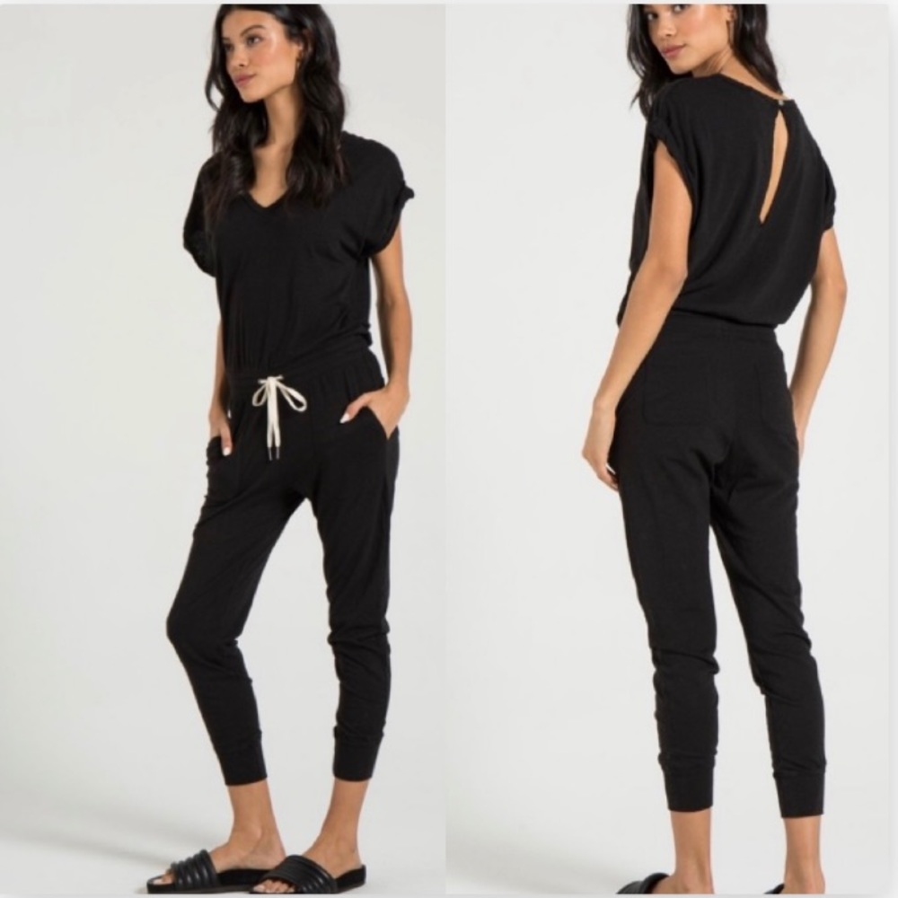 n:Philanthropy Black Cat Jumpsuit USA Made 🇺🇸 Small - Picture 2 of 13